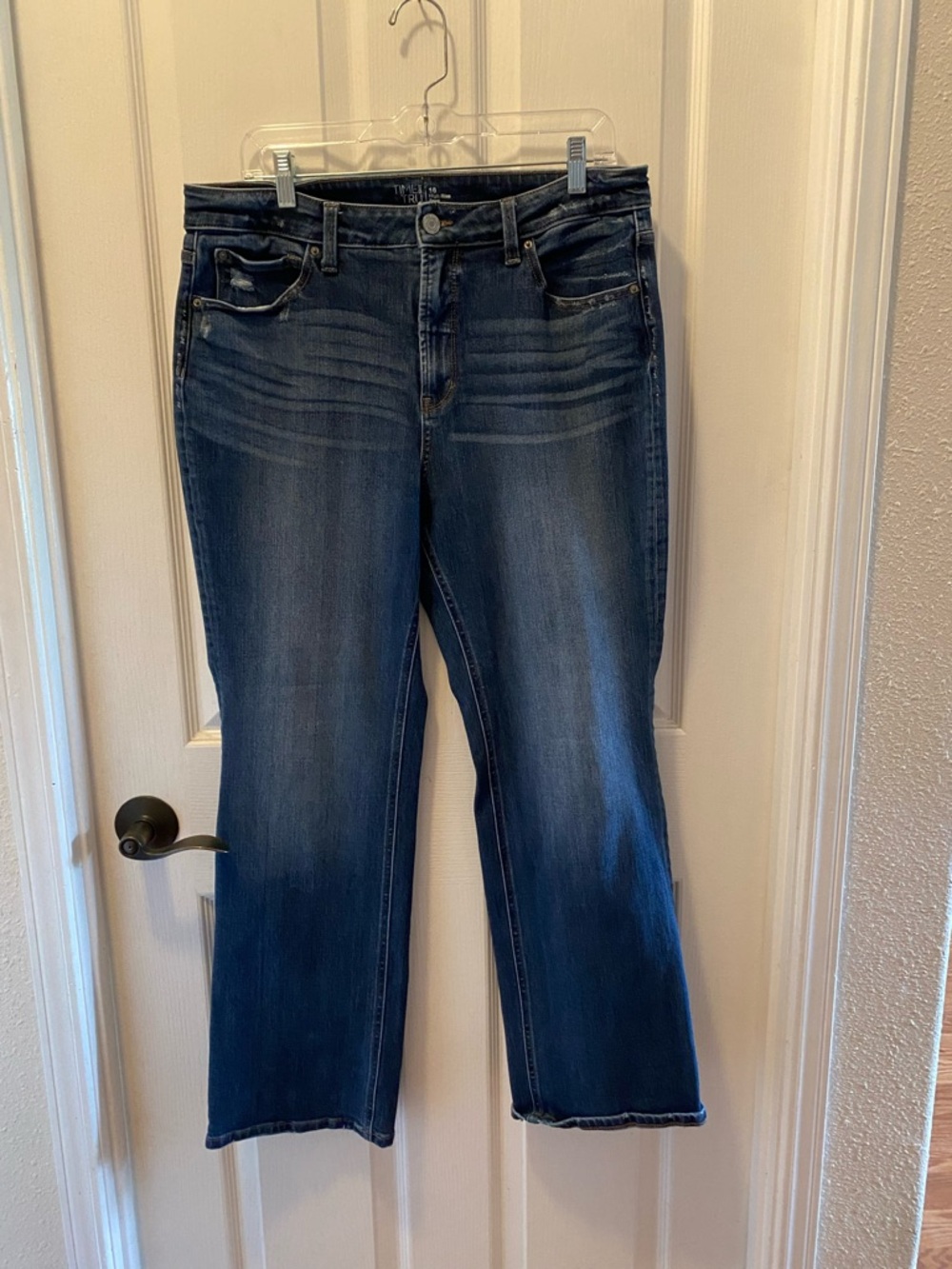 Time and Tru Dark Blue Bootcut Jeans